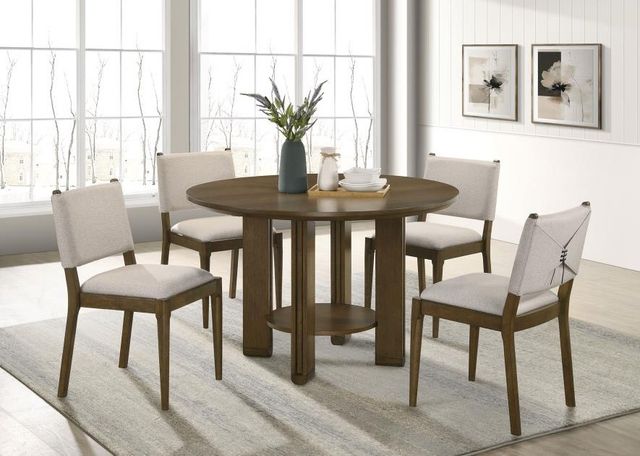 Coaster® Ottowa Brown Dining Table-4