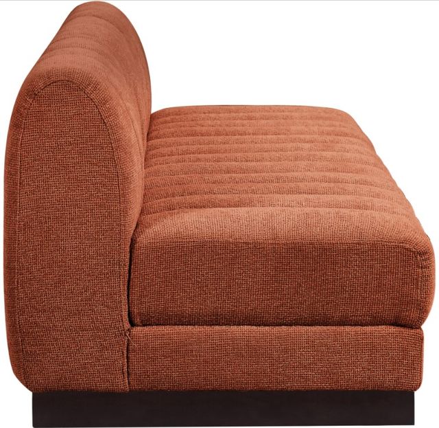 Meridian Furniture Quinn 3-Piece Cognac Modular Armless Sofa-3