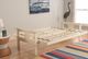 Kodiak Furniture Monterey Suede Peat/Antique White Full Futon with Mattress-3