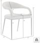 Armen Living Morgan 2-Piece Black Dining Chair Set-1