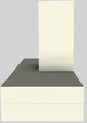 Vent-A-Hood® 48" Biscuit Contemporary Wall Mounted Range Hood-1