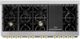 ZLINE Autograph Edition 60" Satin Stainless Steel Pro Style Dual Fuel Range-3