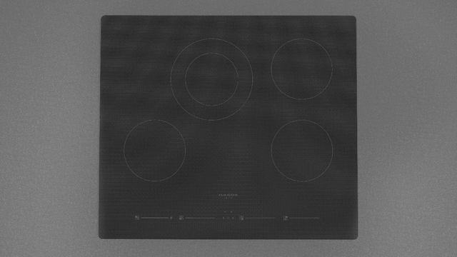 Fulgor Milano 700 Series 24" Glossy Black Electric Cooktop-1