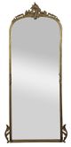 A & B Home Gold Mabon Floor Wall Mirror-0