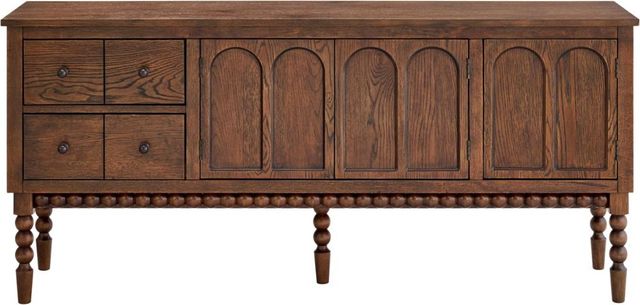 Martin Svensson Turned Wood Dark TV Stand-3