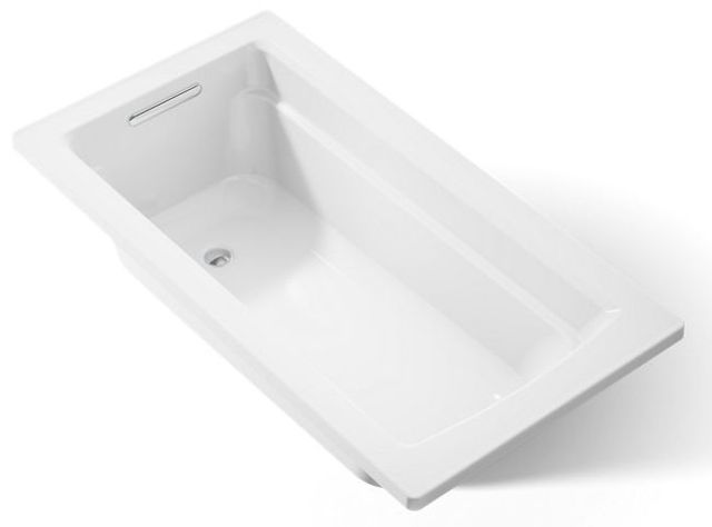 KOHLER® Archer® White 60" x 32" Drop-In Bath-0