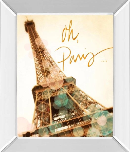 Classy Art Paris, Oh Paris by Emily Navas Wall Art-0