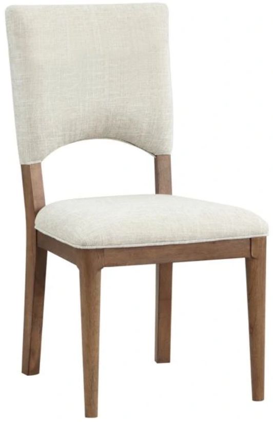 Coast2Coast Home™ Wellington 2-Piece Brown/White Dining Chair Set-0