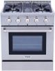 Thor Kitchen® 30" Stainless Steel Pro Style Gas Range-0