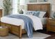 Vaughan-Bassett Jamestown Oak Mansion Natural Oak Twin Panel Bed -1