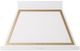 Ilve® Nostalgie II Noblesse 40" White Wall Mounted Range Hood with Brass Trim-0