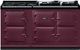 AGA™ eR7 160 Classic Cast Iron 63" Aubergine Pro Style Dual Fuel Range-0