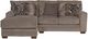 Jackson Furniture Kingston 2-Piece Pewter Left Arm Facing Sectional and Chaise-1