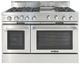 Capital Cooking™ Classic Chef 48" Stainless Steel Open Burner Pro Style Gas Range with Griddle-0