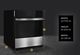 JennAir® NOIR™ 24" Floating Glass Black Single Steam Oven-2