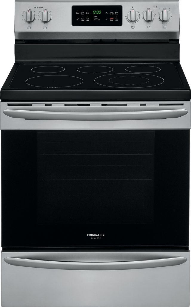 Frigidaire Gallery® 29.88" Stainless Steel Free Standing Electric Range-0