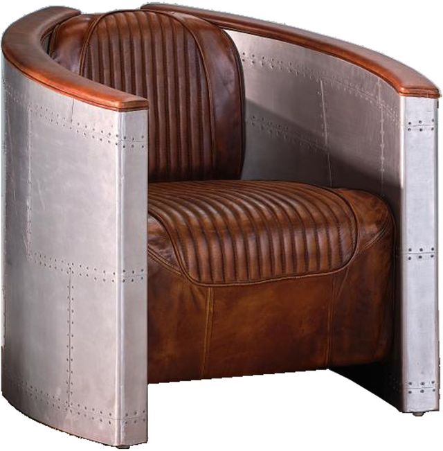 Jaipur Furniture Aviation Brown Chair-0
