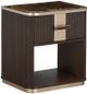Michael Amini® West Kensington Medium Espresso Drawer Nightstand-0