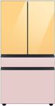 Samsung Bespoke 18" Sunrise Yellow Glass French Door Refrigerator Top Panel-5