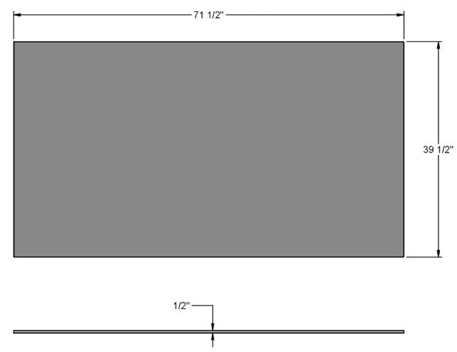 Amisco Customizable Calypso Rectangular Dining Table-2