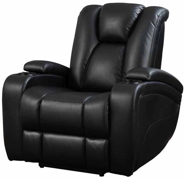 Coaster® Delange 3-Piece Black Power Reclining Living Room Set-3