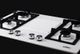 Summit® 30" White Gas Cooktop-2