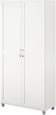 Ameriwood Home Lory Framed 36" White Utility Cabinet-2