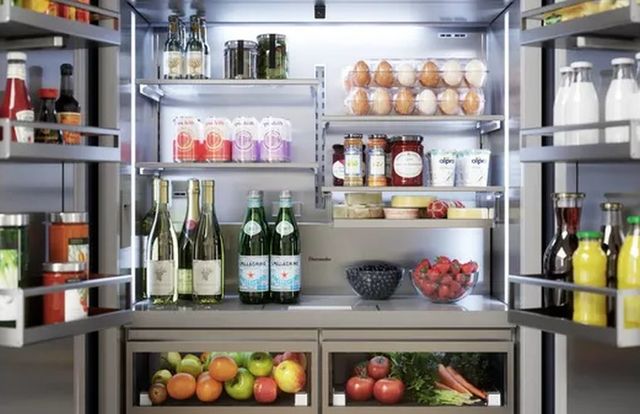 Thermador® Freedom® 42 in. 23.9 Cu. Ft. Panel Ready Built In Counter Depth French Door Refrigerator-3