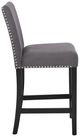 New Classic® Home Furnishings Celeste Espresso/Gray Counter Stool-3