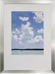 Stylecraft Light Blue/Light Gray/White Framed Print-0