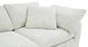 Moe's Home Collection Clay 3-Piece Coastside Sand Modular Sectional Sofa-3