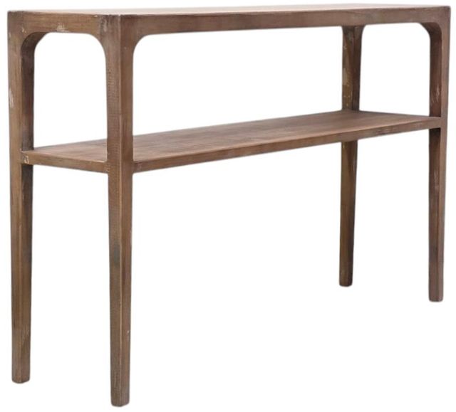 Nest Home Collections Morgan Natural Gray Console Table-0