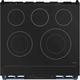 Thor Kitchen® Gordon Ramsay Series 30" Matte Black Pro Style Electric Range-4