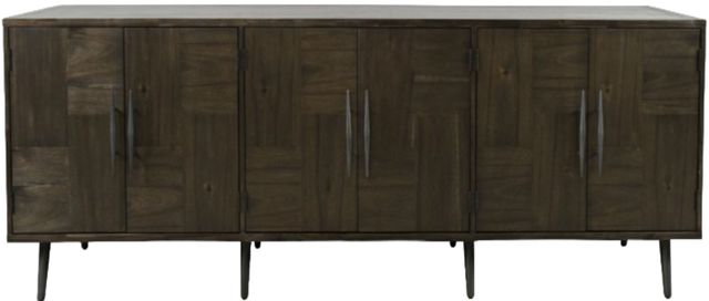 Jofran Inc. Colhane Walnut 6-Door Accent Cabinet-2