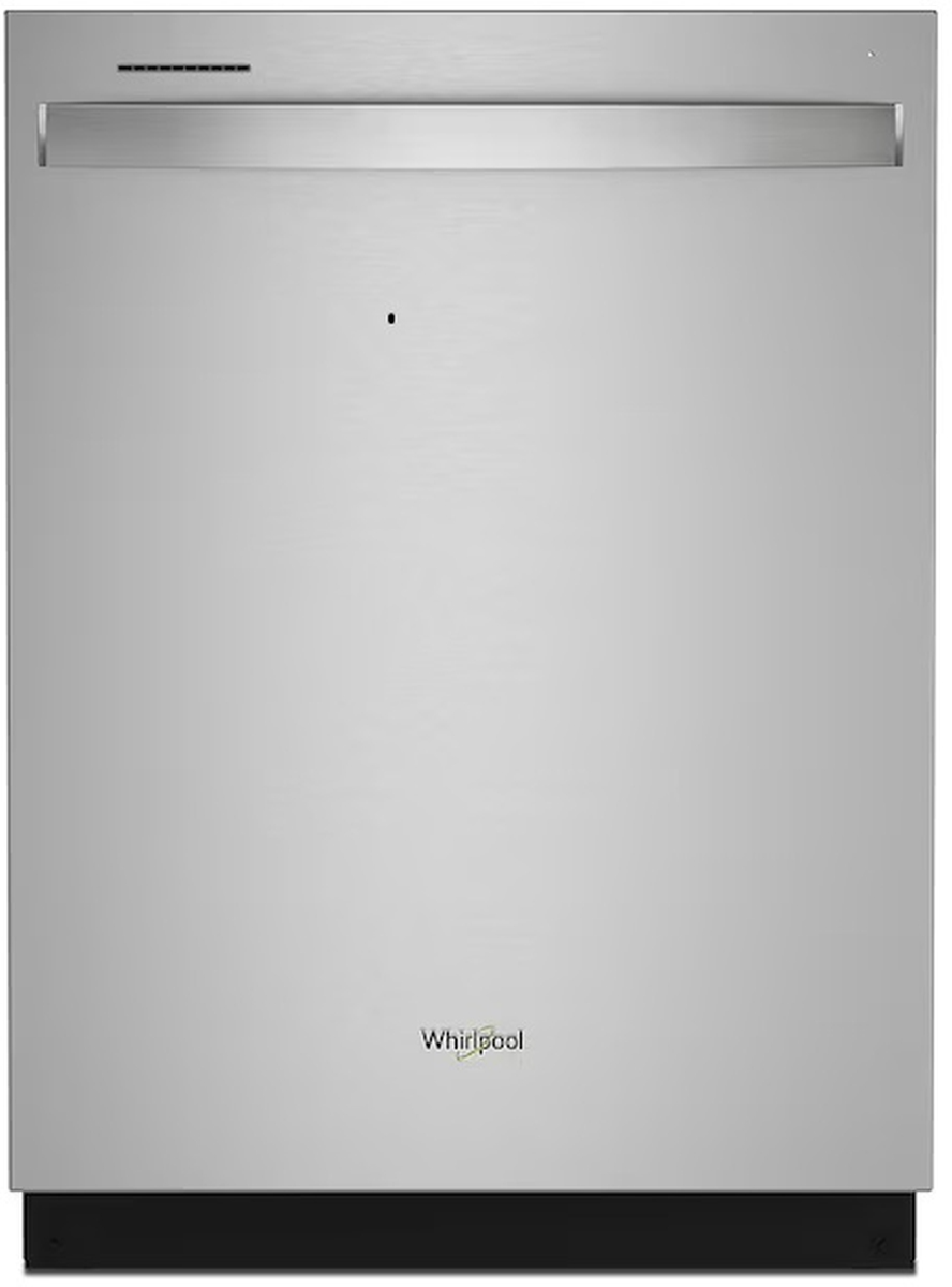 Whirlpool® 24" Stainless Steel Top Control Built-In Dishwasher with Spin & Load Rack and AI Intelligent Wash