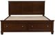 Signature Design by Ashley® Danabrin Brown Twin Panel Storage Bed-2