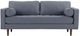 TOV Furniture Cave Navy Tweed Loveseat-3