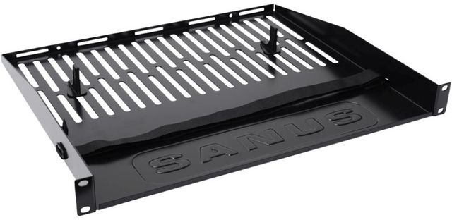 Sanus® Component Series Black Rack Shelf-2