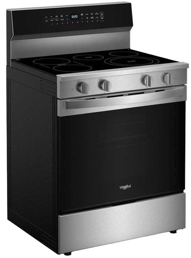 Whirlpool® 30" Fingerprint Resistant Stainless Steel Freestanding Electric Range -2