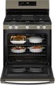 GE® 30'' Fingerprint Resistant Slate Freestanding Gas Range-3
