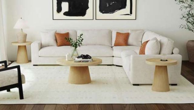 Elements International Portland Natural End Table-1