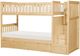 Homelegance® Bartly Natural Pine Youth Twin/Twin Step Storage Bunk Bed-0