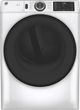 GE® 7.8 Cu. Ft. White Smart Front Load Gas Dryer-0