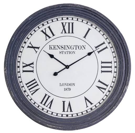 YHD Black/Off-White Wall Clock-0