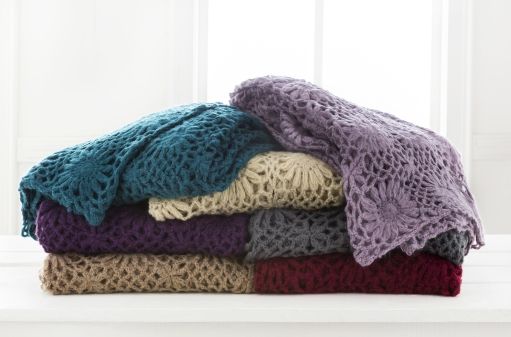Surya Teresa Tan 50"x60" Throw Blanket-2