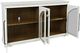 Jofran Inc. Archdale Antique White 4-Door Accent Cabinet-4