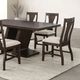 Furniture of America® Holsworthy 7-Piece Espresso Dining Table Set-4