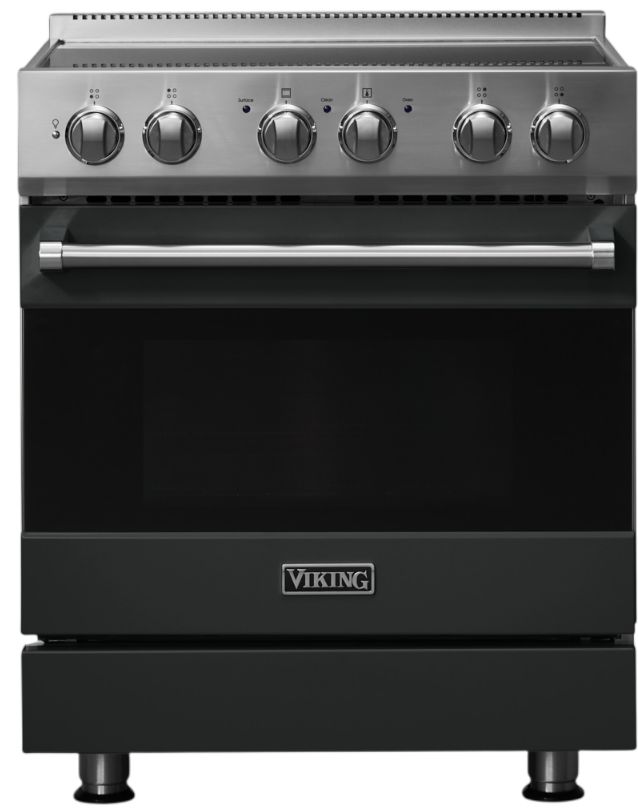 Viking® 3 Series 30" Antique Bronze Pro Style Induction Range-0