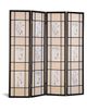 Coaster® Catabella Multi-Colored 4-Panel Floral Print Folding Screen-0