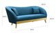 TOV Furniture Chloe Spotted Blue Sofa-4